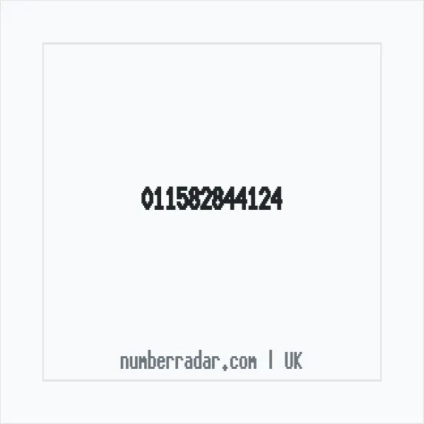 Reverse number check for +44 (1158) 284-412 — who called me?