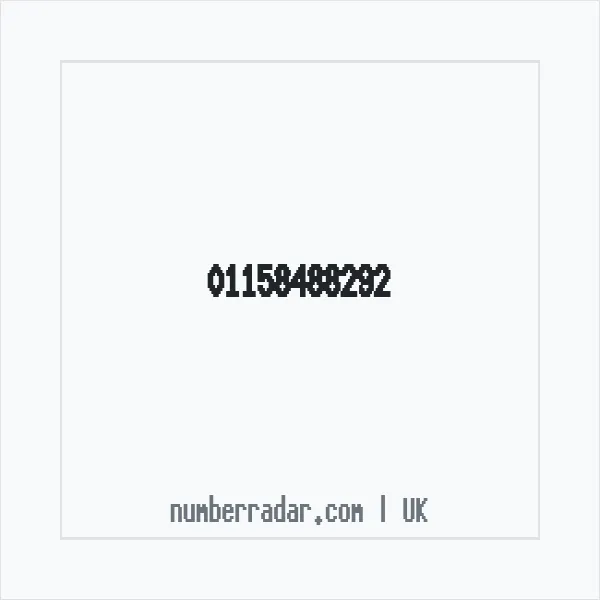 Reverse number check for +44 115 848 8292 — who called me?