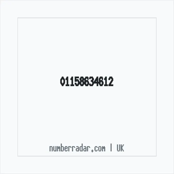 Reverse number check for +44 115 863 4612 — who called me?