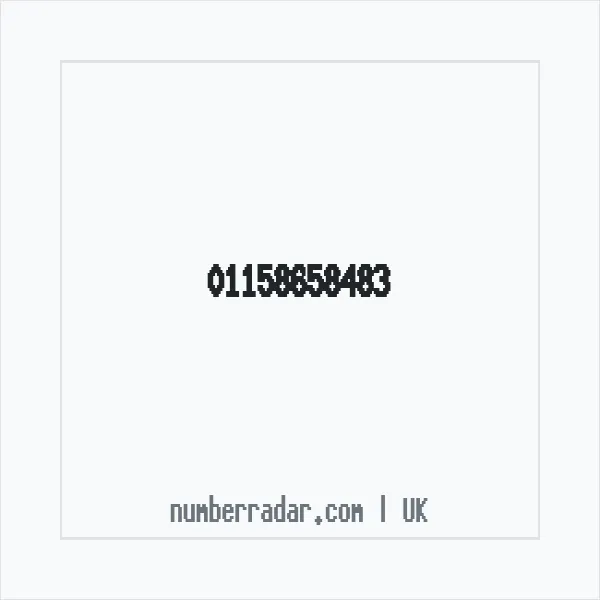 Reverse number check for +44 115 865 8483 — who called me?
