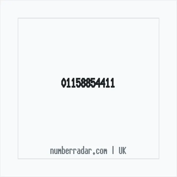 Reverse number check for +44 115 885 4411 — who called me?