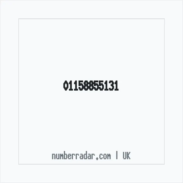 Reverse number check for +44 115 885 5131 — who called me?