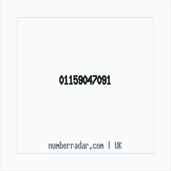 Reverse number check for +44 115 904 7091 — who called me?