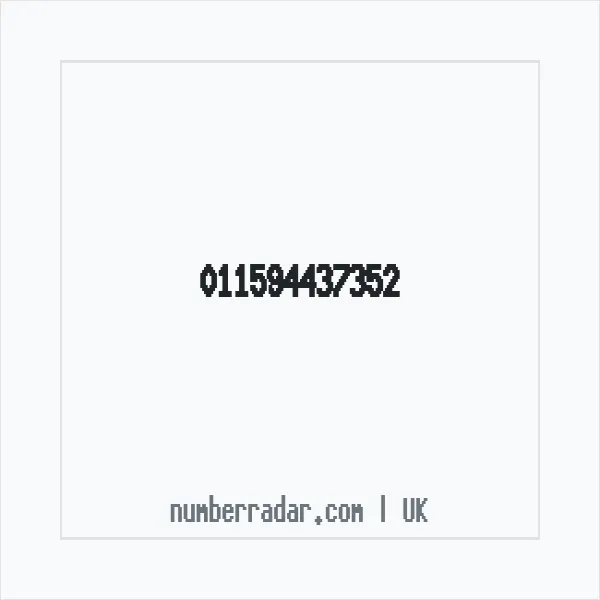 Reverse number check for +44 (1159) 443-735 — who called me?