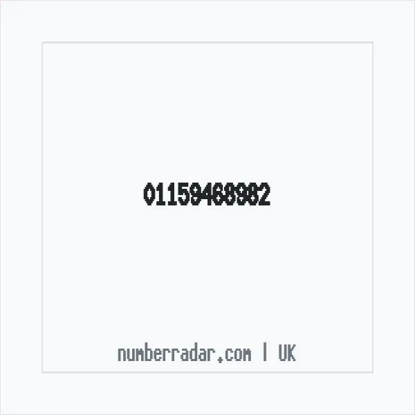Reverse number check for +44 115 946 8982 — who called me?