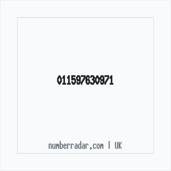 Reverse number check for +44 (1159) 763-097 — who called me?