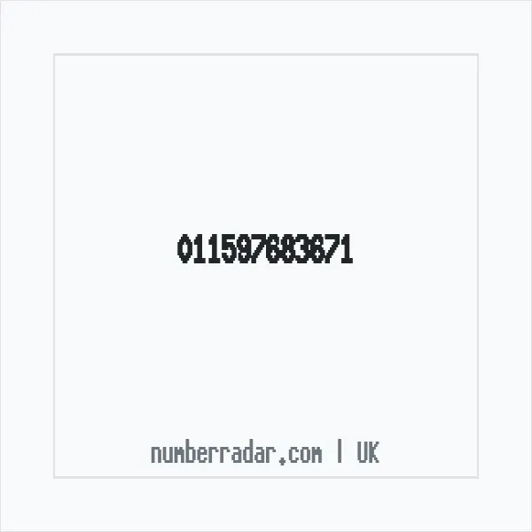Reverse number check for +44 (1159) 768-367 — who called me?