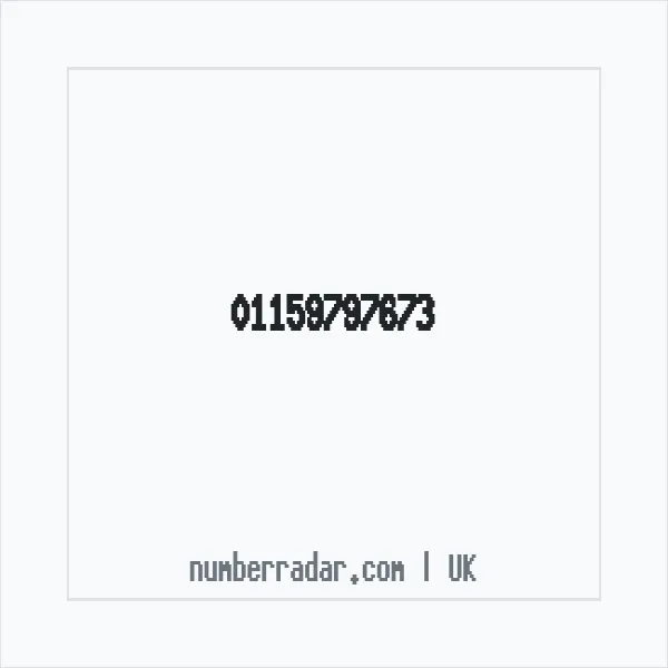 Reverse number check for +44 115 979 7673 — who called me?