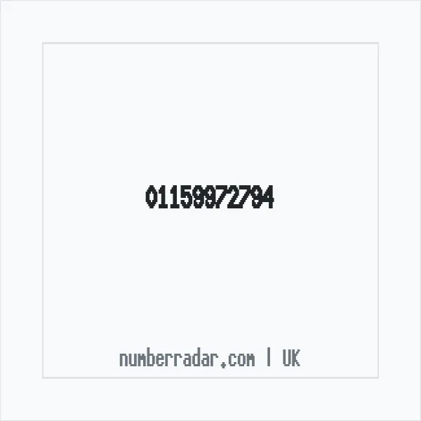 Reverse number check for +44 115 997 2794 — who called me?