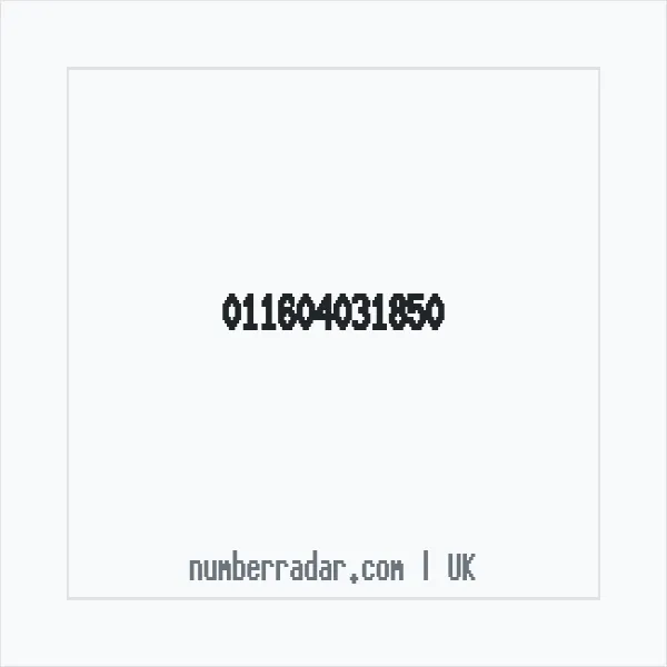Reverse number check for +44 (1160) 403-185 — who called me?