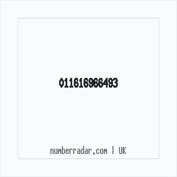 Reverse number check for +44 (1161) 696-649 — who called me?