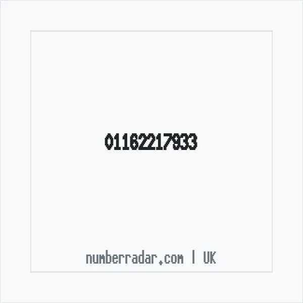 Reverse number check for +44 116 221 7933 — who called me?