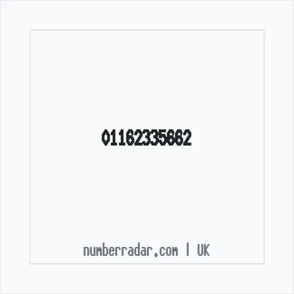 Reverse number check for +44 116 233 5662 — who called me?