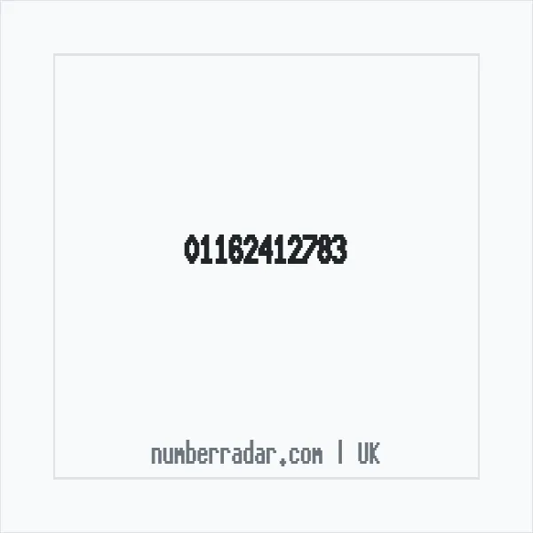 Reverse number check for +44 116 241 2783 — who called me?