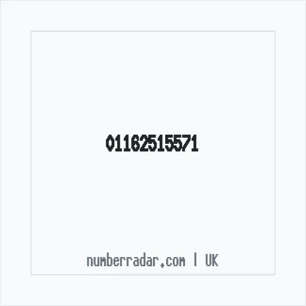 Reverse number check for +44 116 251 5571 — who called me?