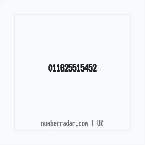 Reverse number check for +44 (1162) 551-545 — who called me?