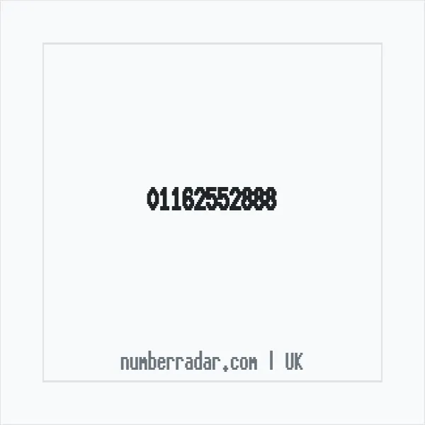 Reverse number check for +44 116 255 2888 — who called me?