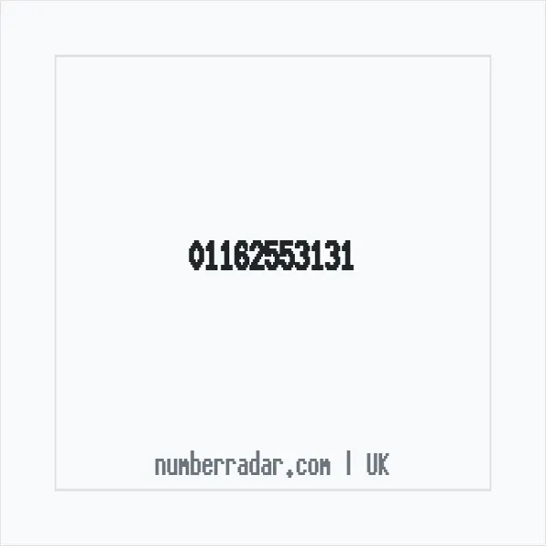 Reverse number check for +44 116 255 3131 — who called me?