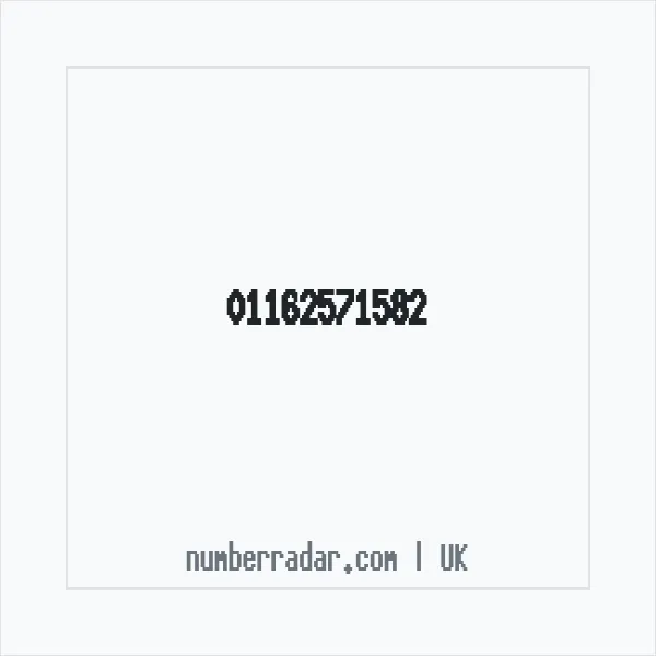Reverse number check for +44 116 257 1582 — who called me?