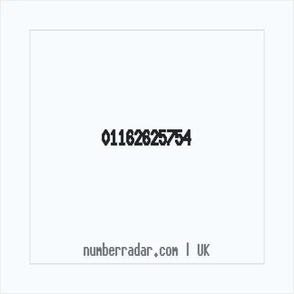 Reverse number check for +44 116 262 5754 — who called me?