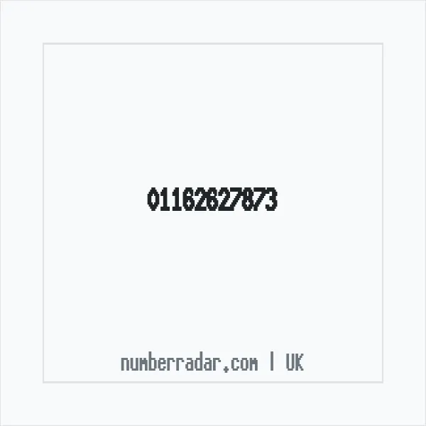 Reverse number check for +44 116 262 7873 — who called me?