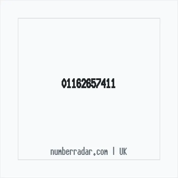 Reverse number check for +44 116 265 7411 — who called me?