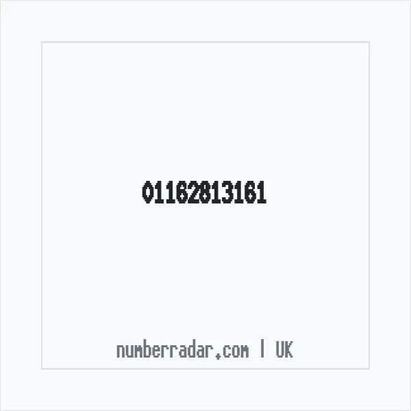 Reverse number check for +44 116 281 3161 — who called me?