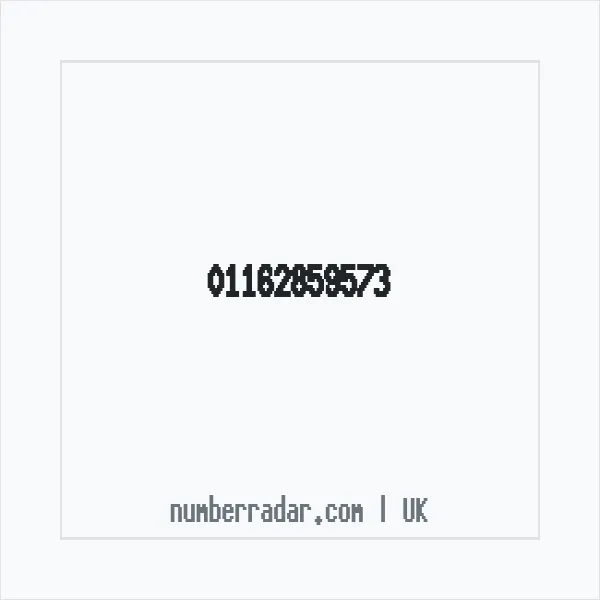 Reverse number check for +44 116 285 9573 — who called me?