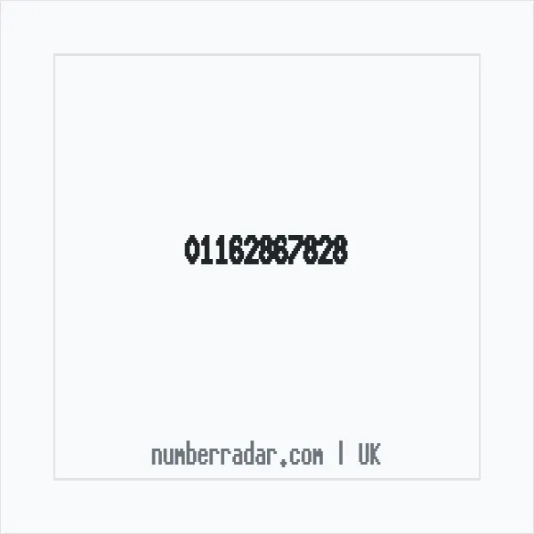 Reverse number check for +44 116 286 7828 — who called me?