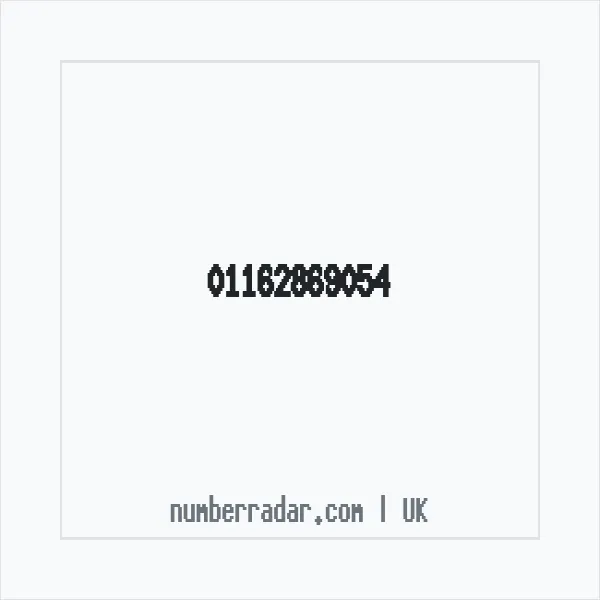 Reverse number check for +44 116 286 9054 — who called me?