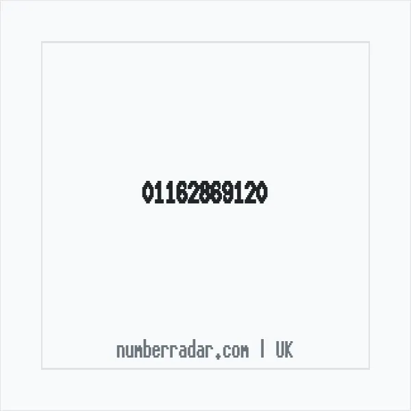 Reverse number check for +44 116 286 9120 — who called me?