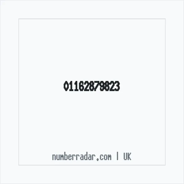 Reverse number check for +44 116 287 9823 — who called me?