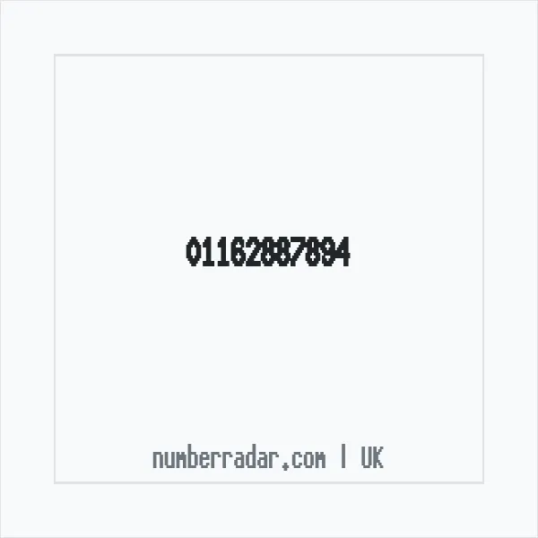 Reverse number check for +44 116 288 7894 — who called me?