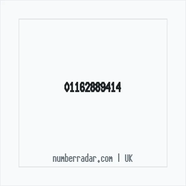 Reverse number check for +44 116 288 9414 — who called me?