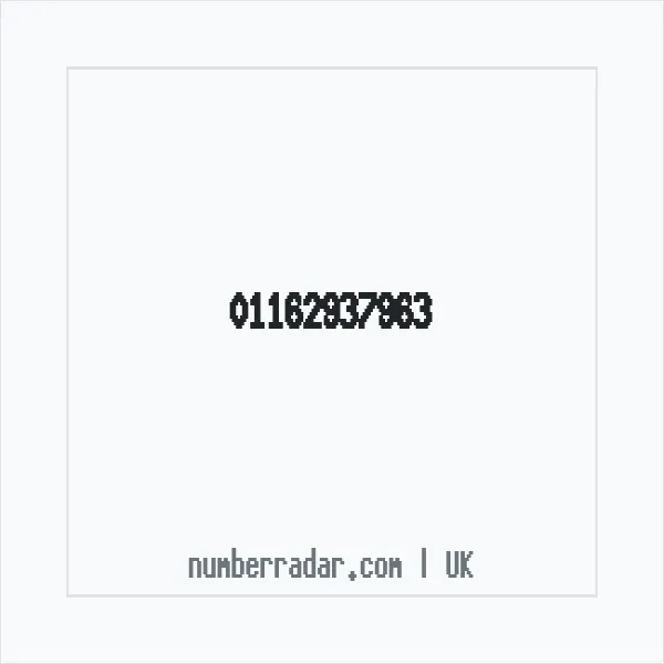 Reverse number check for +44 116 293 7963 — who called me?
