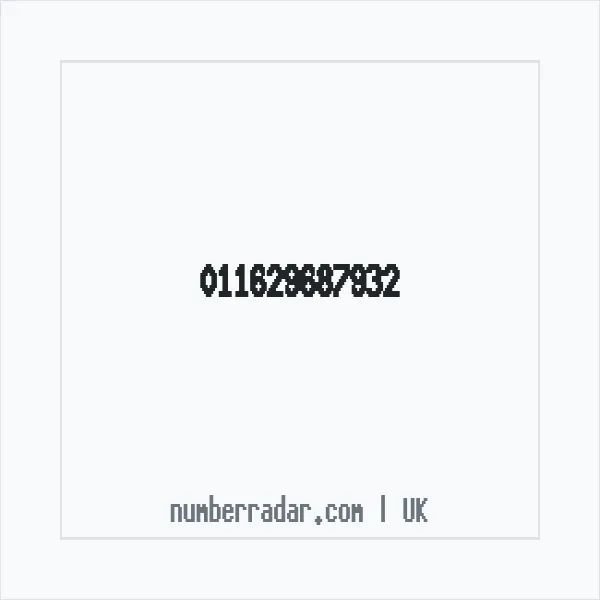 Reverse number check for +44 (1162) 968-793 — who called me?