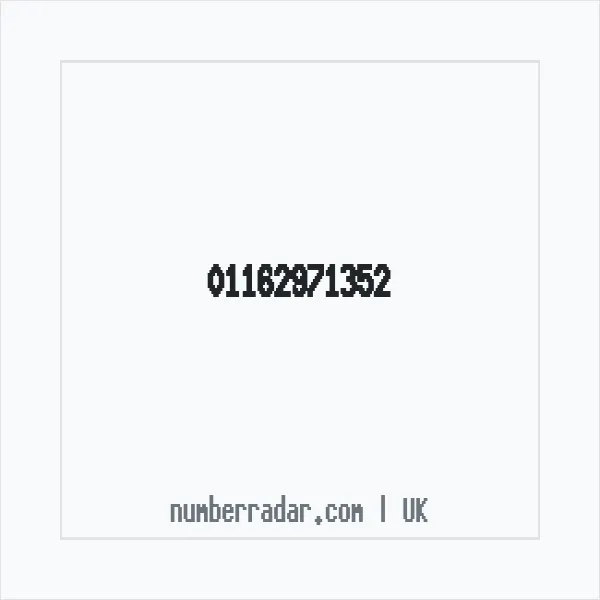 Reverse number check for +44 116 297 1352 — who called me?