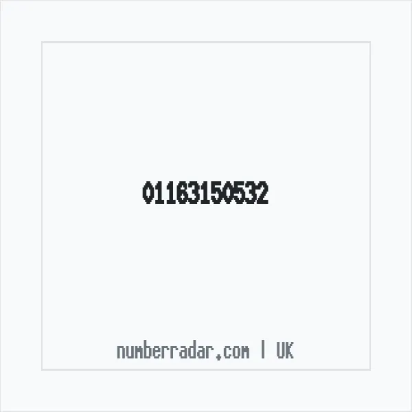 Reverse number check for +44 116 315 0532 — who called me?