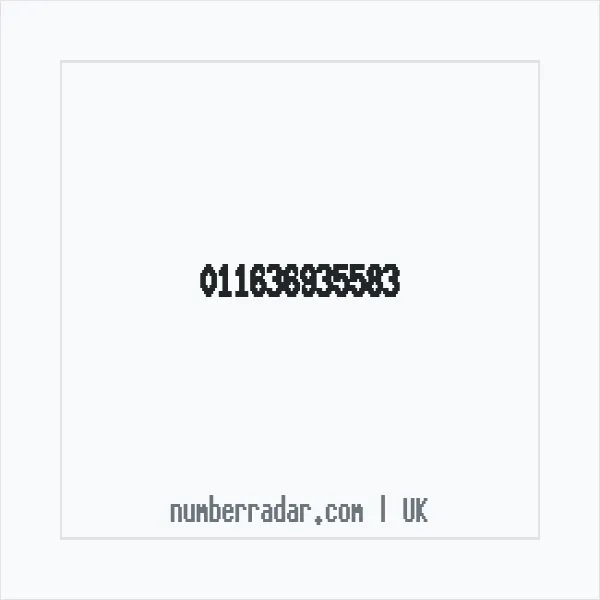 Reverse number check for +44 (1163) 693-558 — who called me?