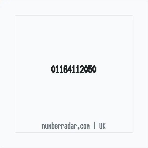 Reverse number check for +44 116 411 2050 — who called me?
