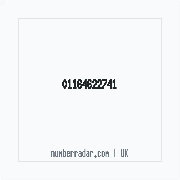 Reverse number check for +44 116 462 2741 — who called me?