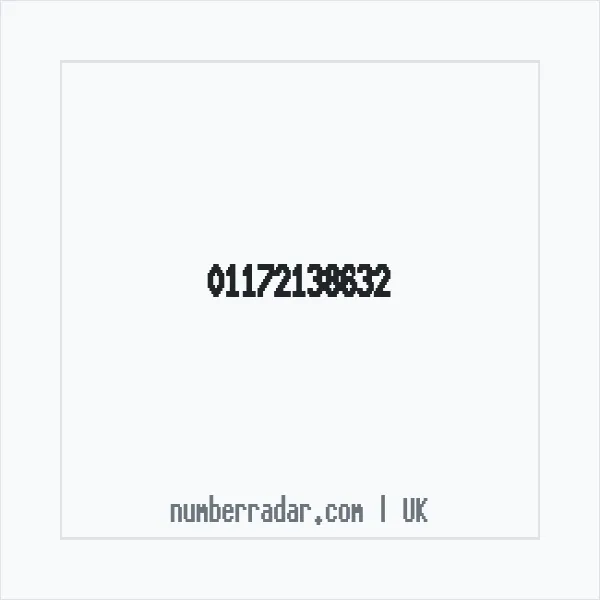 Reverse number check for +44 117 213 8632 — who called me?