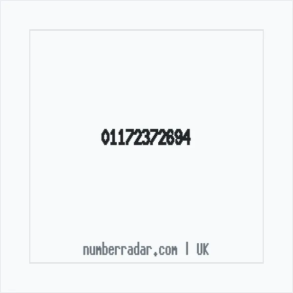 Reverse number check for +44 117 237 2694 — who called me?