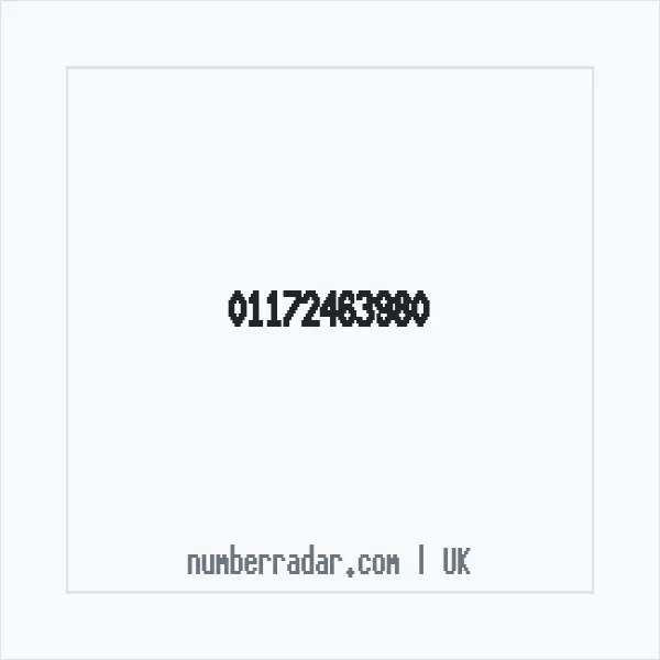 Reverse number check for +44 117 246 3980 — who called me?