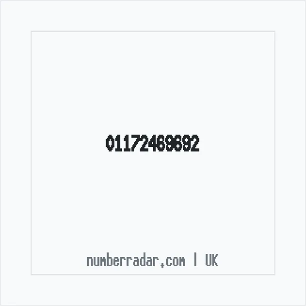 Reverse number check for +44 117 246 9692 — who called me?