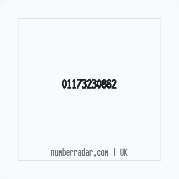 Reverse number check for +44 117 323 0862 — who called me?