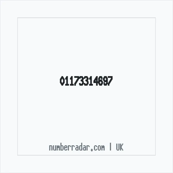 Reverse number check for +44 117 331 4697 — who called me?