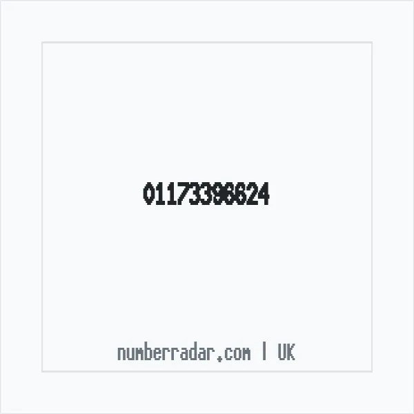 Reverse number check for +44 117 339 6624 — who called me?