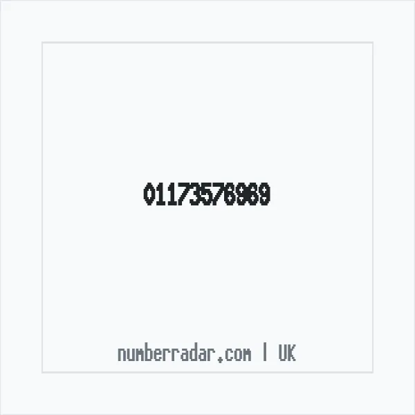 Reverse number check for +44 117 357 6969 — who called me?
