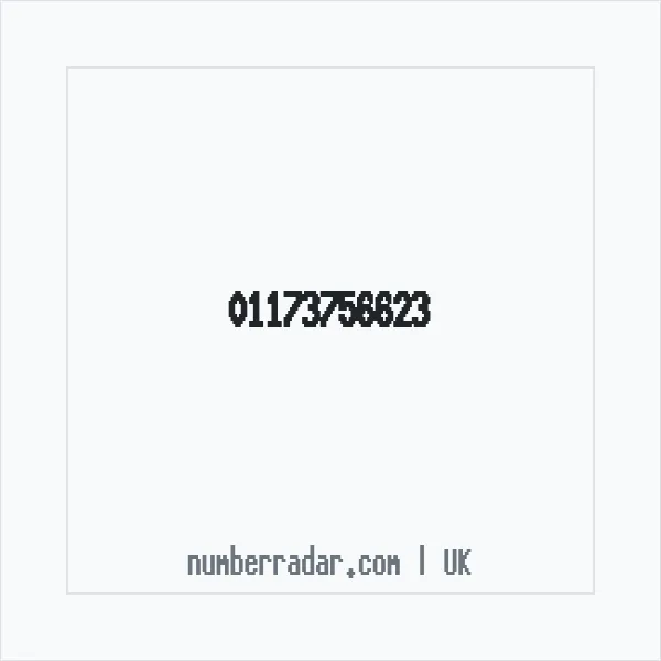 Reverse number check for +44 117 375 6623 — who called me?